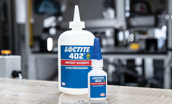 Relever les défis d’assemblage avec le nouvel adhésif instantané ultraperformant de Henkel: LOCTITE® 402